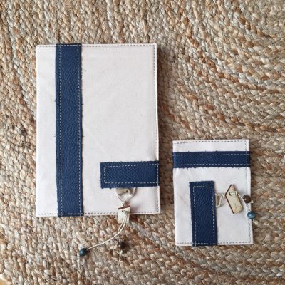 notebook en passportcover leather