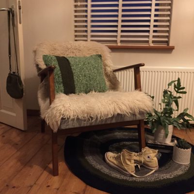 pillow green